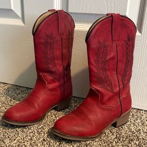 Roper Scarlet Cowboy Boots